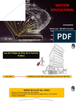 UNE EGV Ley del Código de Ética de la Función Pública