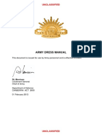 Army Dress Manual - 0