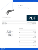 Pillow Block Ball Bearing Units: Dimensions