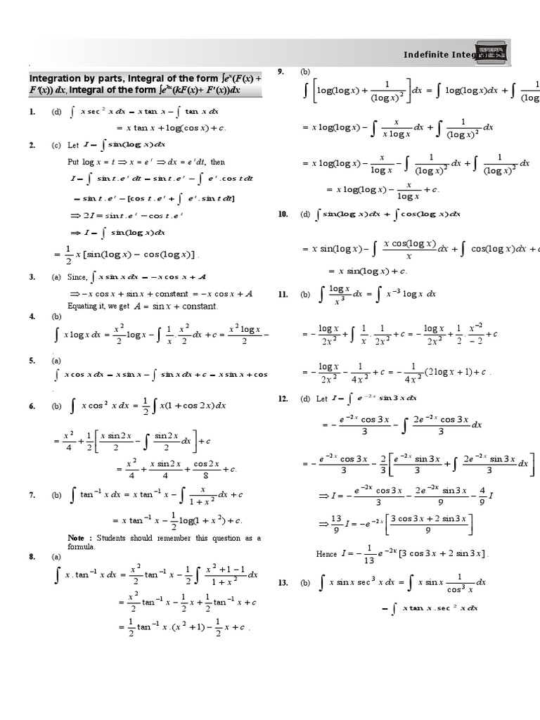 Sol. Chp. 23 - (Part 2) | PDF | Mathematical Analysis | Calculus