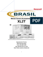 Programação básica do alarme XL2T