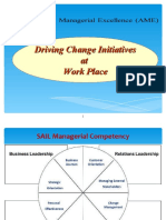 Driving Change Initiatives at Workplace