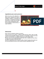 Las Recetas de La Pera Limonera - 2013 - 05 - 13 Al 17 de Mayo PDF
