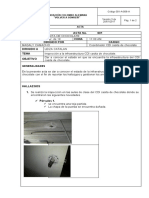 Reporte de Daños en La Infraestructura