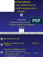 Clinical Case Definitions For Diagnosis and Management in Europe