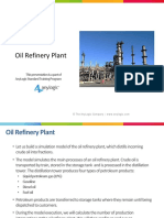 Oil Refinery Plant