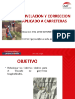 Nivelación y Correccion Aplicado A Carreteras 1