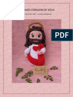 Sagrado Corazón de Jesus Por CROCHET RO AMIGURUIS