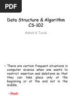 Data Structure & Algorithm CS-102: Ashok K Turuk