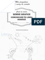 Caiet de Scriere - Semne Grafice. Comunicare in Limba Romana (Ma PDF