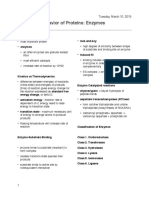 CH 6 7 Enzymes PDF