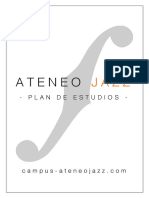 Plan de Estudios Ateneo JAZZ PDF