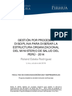 AE-L - 007 Tesis Gestion Por Procesos y Diseño Organizacional PDF