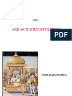 Akbar's Administration
