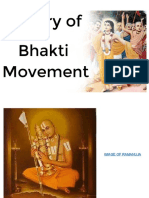HISTORY OF BHAKTI MOVEMNENT