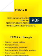 Fisica II - Energia