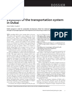 Evolution of The Transportation System in Dubai: Dossier