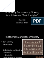 Documentary Intro and Grierson PDF