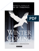 Carolyne Larrington, Winter Is Coming The Medieval World of Game of Thrones PDF