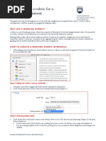 How To Create A Rubric in Moodle Assignment