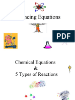 Chapter 21 22 - Chemical Reactions Balancing Chemical Equations