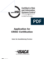 CRISC GF Application