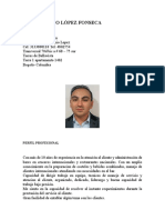 Hoja de Vida Actualizada PDF