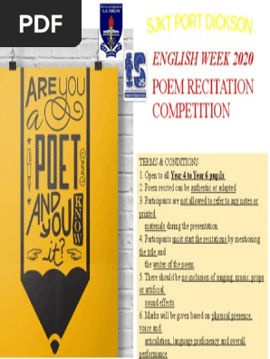 Poem Recitation Competition