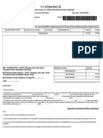 F. C. 43 (See Rule 7.8) : Signature of Drawing Officer With Date