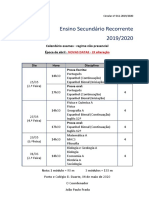 Calendário abril  alunos - novas datas - 2 alteração