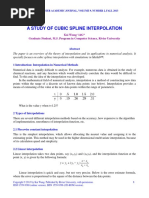 J784 Wang - Cubic Splines