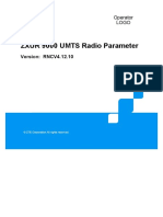 Zxur 9000 Umts v41210 Radio Network Controller Radio Parameter Reference522769