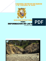 Deformacion de Las Rocas - Unmsm