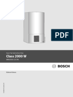 Bosch Class 2000 W Kullanma Kılavuzu