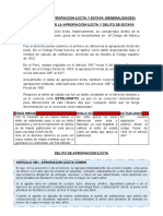 Delitos contra el patrimonio: Apropiación ilícita y estafa