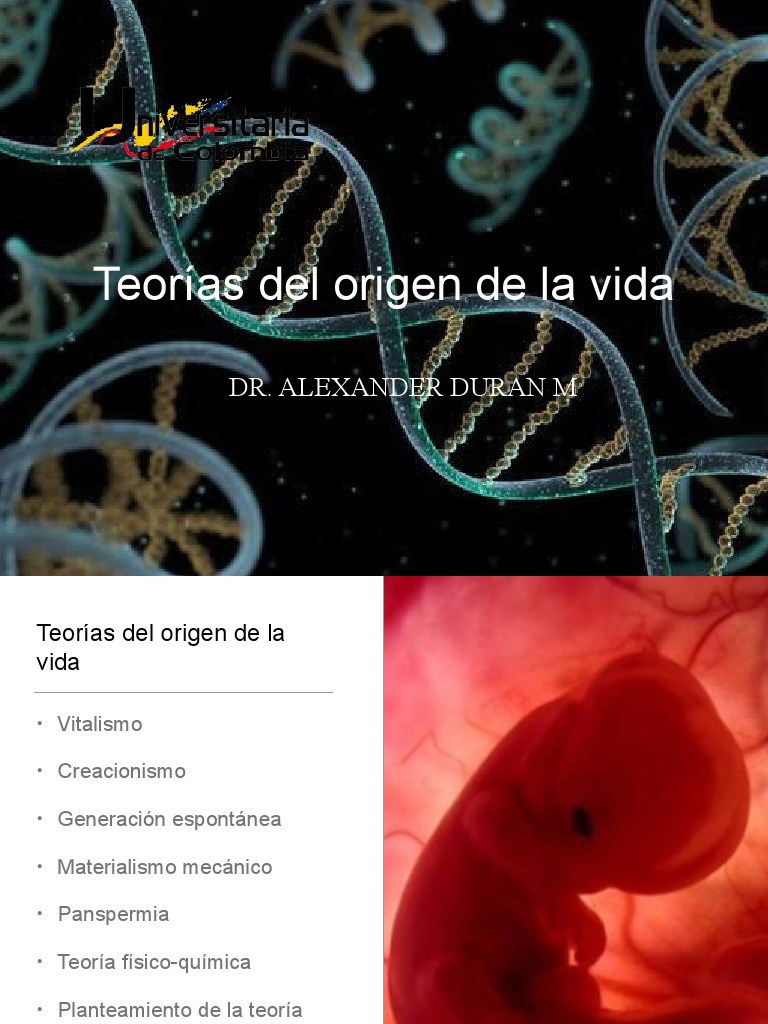 Teoría del Vitalismo en el Origen de la Vida | PDF | Naturaleza | Science