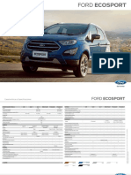 Ficha Técnica Ford Ecosport AUTOLAND