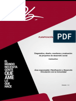 Instructivo Diagnostico Diseño Monitoreo y Evaluacion de Proyectos de Desarrollo Social