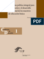 Documento Base (2003). Hacia una Política Integral para la Formación y el Desarrollo Profesional de los Maestros de Educación Básica.pdf