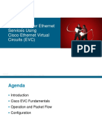 Building Carrier Ethernet Services Using Cisco Ethernet Virtual Circuits (EVC)