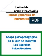 Las 4 Lineas de Intervencion PDF