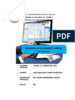 Examen Contabilidad Computarizada Ii Unidad PDF