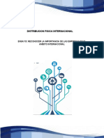 Distribucion Fisica Internacional Ensayo