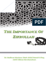 The Importance of Zikrullah