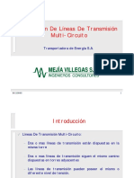 Protección de Líneas de Transmisión Multi - Circuito