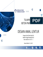 Desain Awal Lentur PDF