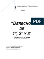 DERECHOS DE 1-2-3 GEENERACIÓN