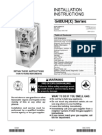 Lennox Furnace (Upstairs) Lennox - G40UH - X - SERIES PDF