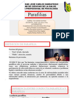 Parafilias: Conductas sexuales desviadas