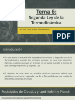 Tema 6-Segunda Ley de La Termodinámica